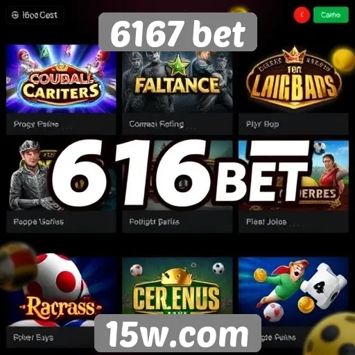 Guia de jogos populares disponíveis no 6167 bet